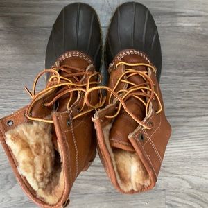 Fur lined L.L Bean Boots